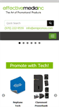 Mobile Screenshot of effectivemediainc.com